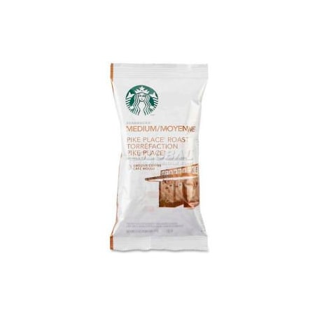Starbucks Coffee Starbucks  Pike Place Roast Coffee, Regular, 2.5 oz., 18/Box SBK11018197